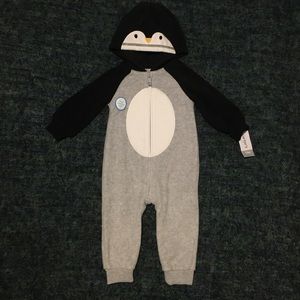 NWT Carter’s Fleece Penguin Costume Halloween 12m